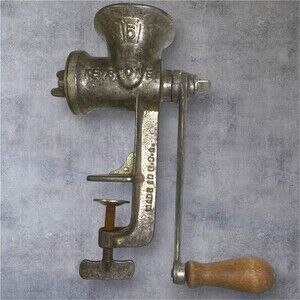 Vintage Keystone Food And Meat Chopper #5 Made In USA